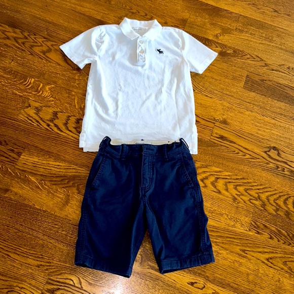 Abercrombie kids white Icon Polo - Picture 6 of 7